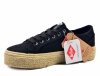 Półbuty espadryle 39 trampki LEE COOPER czarne 2424